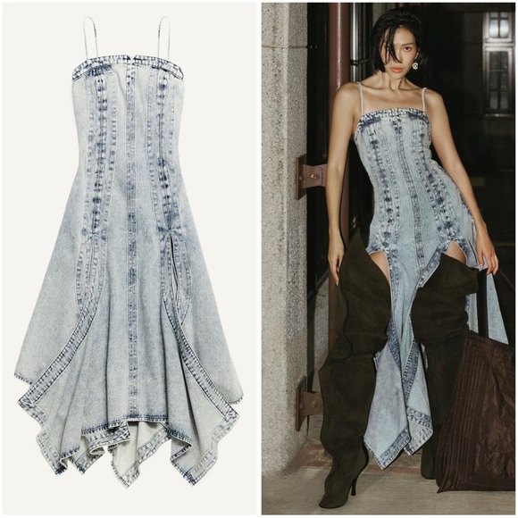 H&M Dresses & Skirts - Glenn Martens H&M Denim Dress